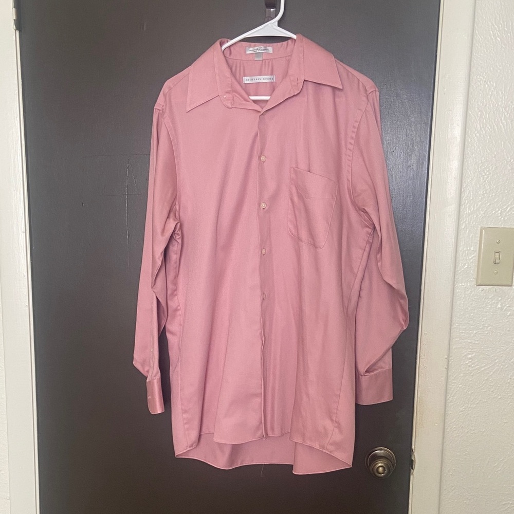 Men's Pink Dress Shirt
